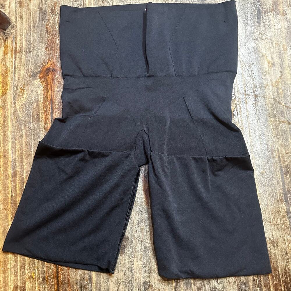 Black Assets Shaping Shorts sz XL High Waist Shapewear Shorts